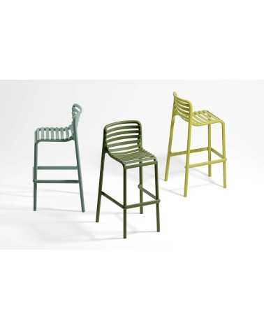 Sgabello Doga moderno da interno ed esterno 75 cm | Mestucò