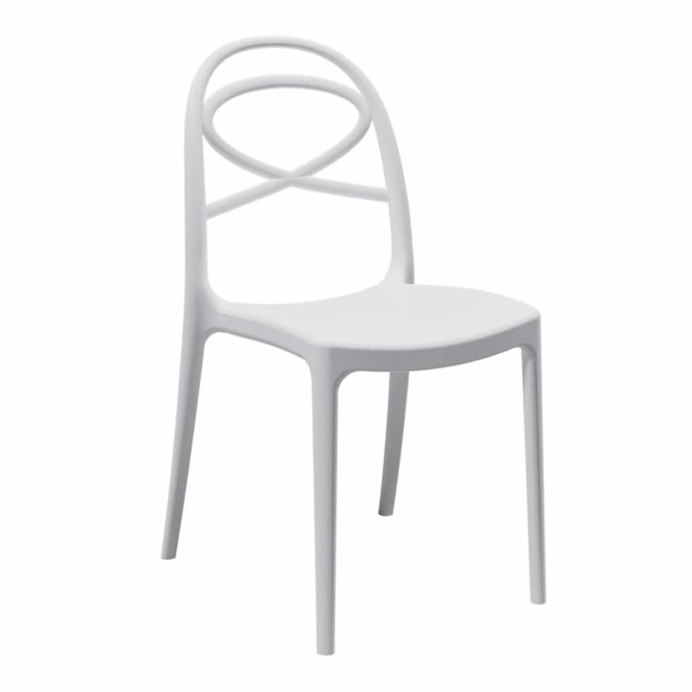 Sedia moderna Luna da cucina o giardino | Mestucò