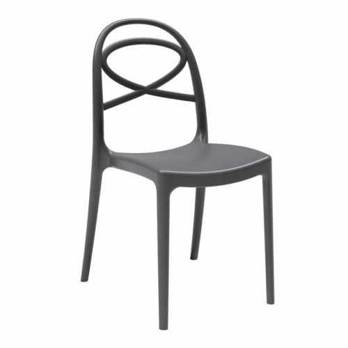 Sedia moderna Luna da cucina o giardino | Mestucò