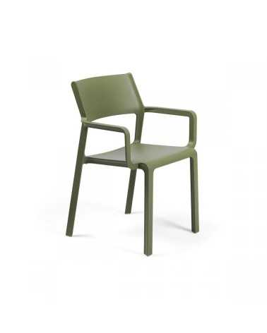 Trill polypropylene chair with armrests | Mestucò