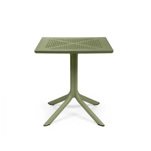 Clip 70x70 Nardi modern resin table | Mestucò