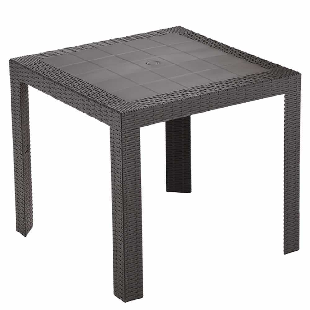 Saturno Square Garden Table 80x80 cm
