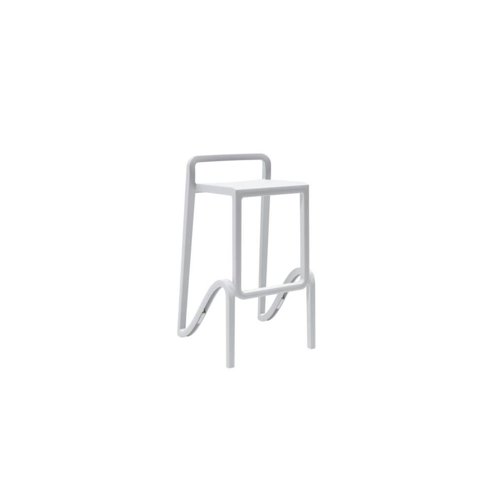 Modern Eolo 75 stool for indoor and outdoor counters | Mestucò