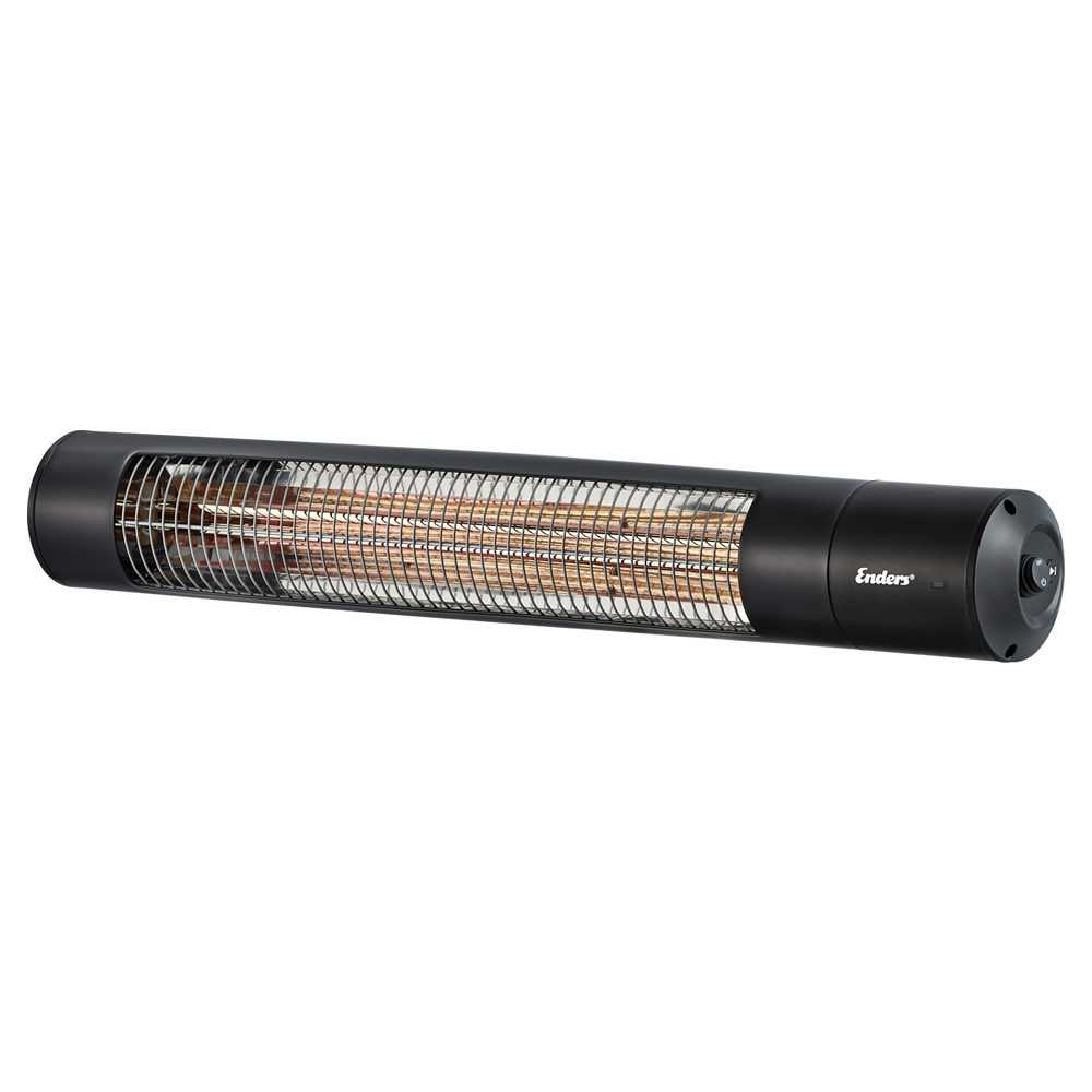 Oxao Black infrared wall heater | Mestucò