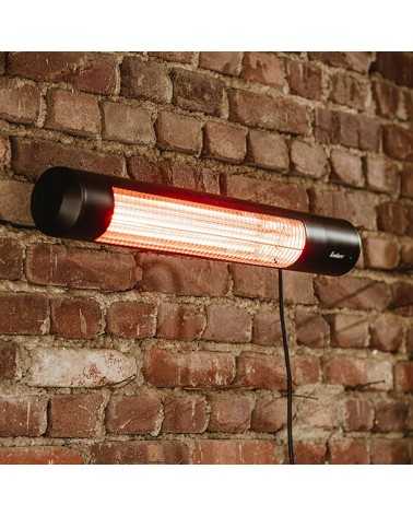 Oxao Black infrared wall heater | Mestucò