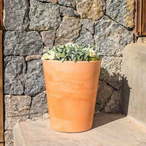 Vaso Gerbera 50 Rustic effetto terracotta | Mestucò
