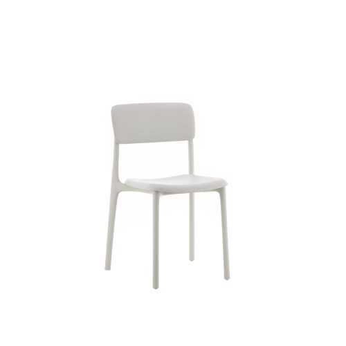 Fiorella modern polypropylene chair for kitchen and garden | Mestucò