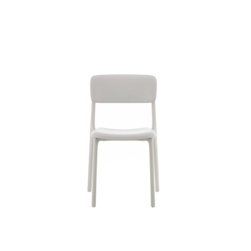 Fiorella modern polypropylene chair for kitchen and garden | Mestucò
