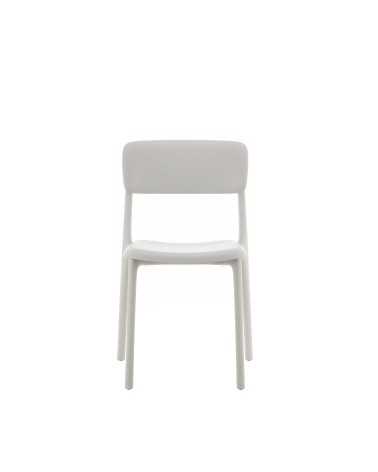 Fiorella modern polypropylene chair for kitchen and garden | Mestucò