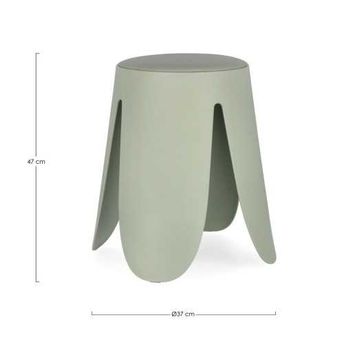 Imogen stackable polypropylene stool | Mestucò