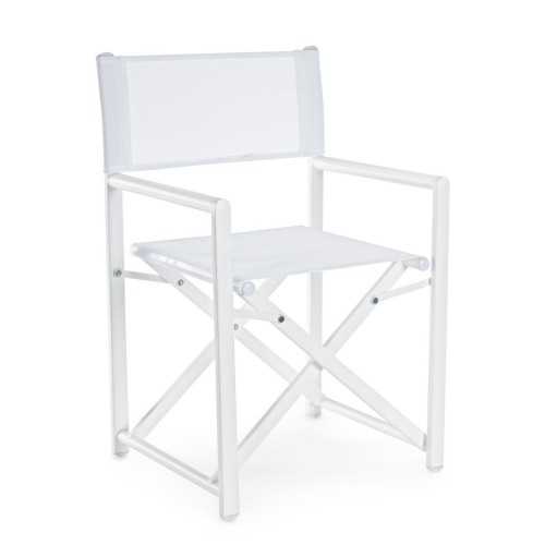 Taylor outdoor aluminium director's chair | Mestucò