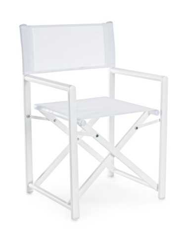 Taylor outdoor aluminium director's chair | Mestucò