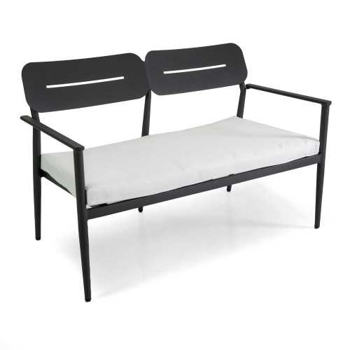 salotto completo alluminio ibiza 2 posti