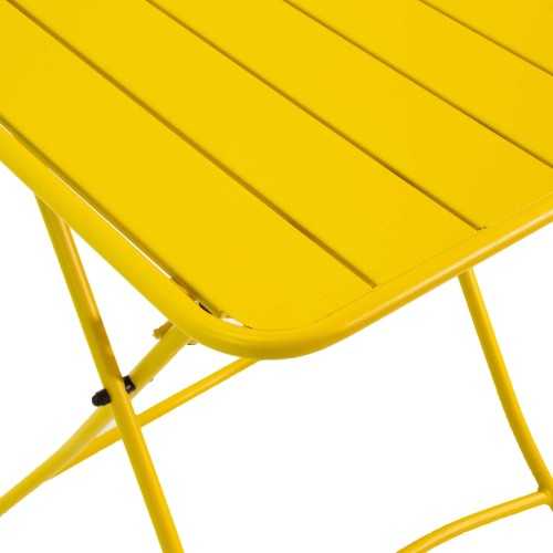 rovigo folding metal table
