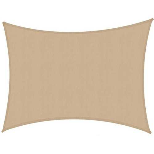 Vela Ombreggiante Rettangolare Sabbia 200x200x300 cm