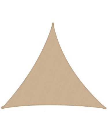 Beige waterproof 5x5x5 triangular sail | Mestucò