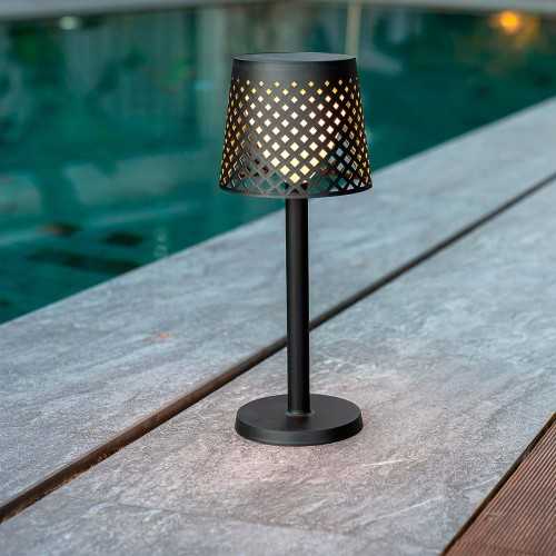 lampada da tavolo greta solar+battery