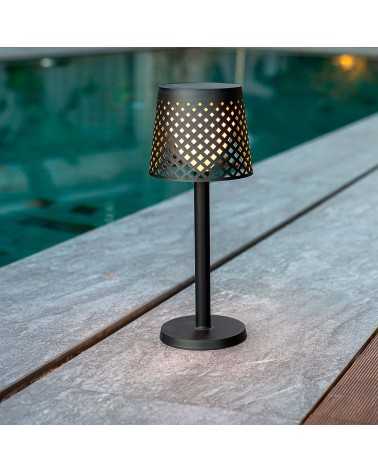 lampada da tavolo greta solar+battery