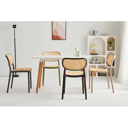 Silvia chair modern Vienna straw kitchen | Mestucò