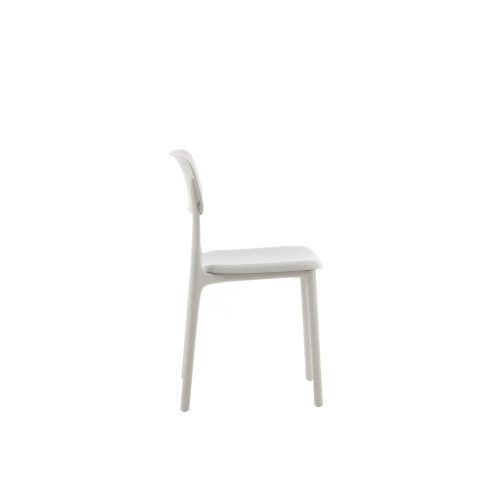 Fiorella modern polypropylene chair for kitchen and garden | Mestucò