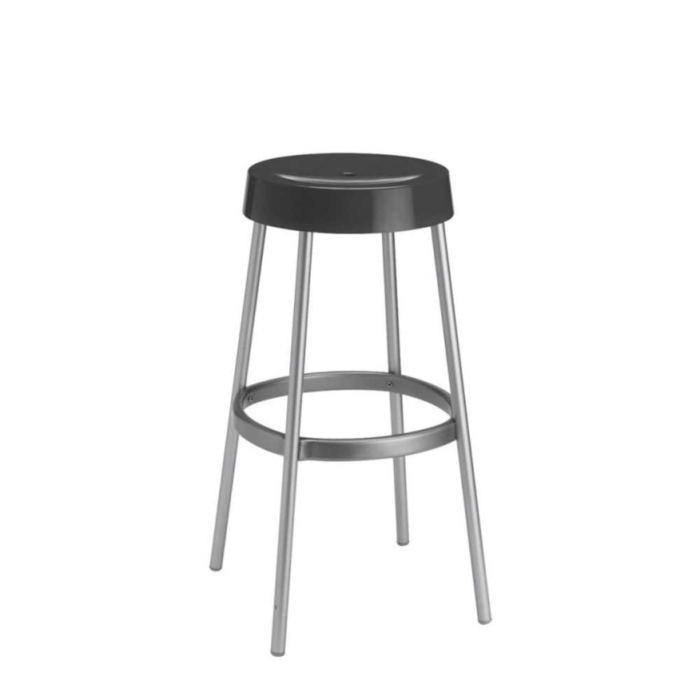 Modern technopolymer stool Gim | Mestucò