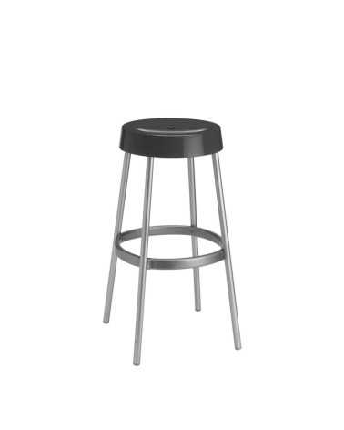 Modern technopolymer stool Gim | Mestucò