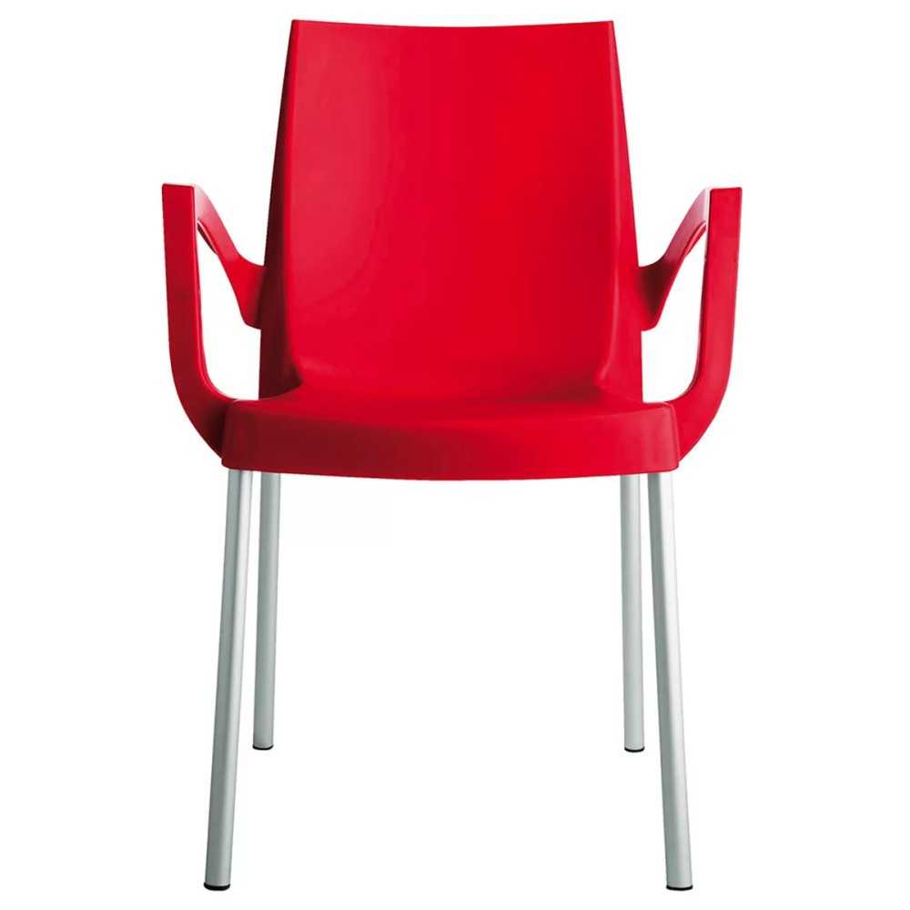 Poltrona Boulevard in polipropilene e alluminio | Mestucò