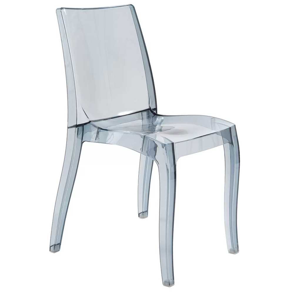 Cristal Light chair in transparent polycarbonate | Mestucò