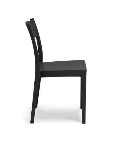 Polypropylene kitchen chair Cecilia coloured | Mestucò