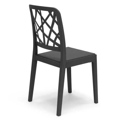 Modern polypropylene chair Penelope | Mestucò