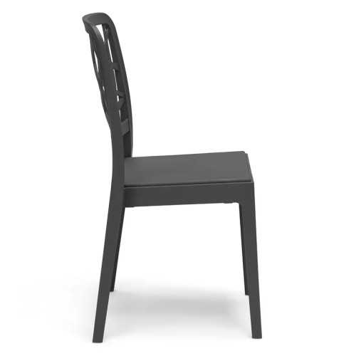 Modern polypropylene chair Penelope | Mestucò