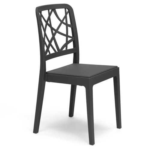 Modern polypropylene chair Penelope | Mestucò