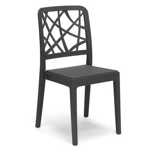 Modern polypropylene chair Penelope | Mestucò