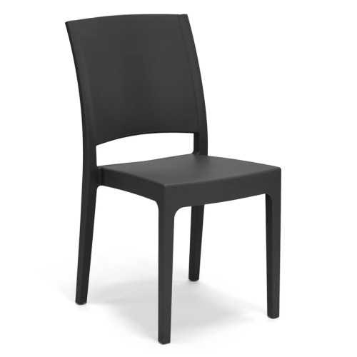Donatella modern polypropylene chair for kitchen and garden | Mestucò
