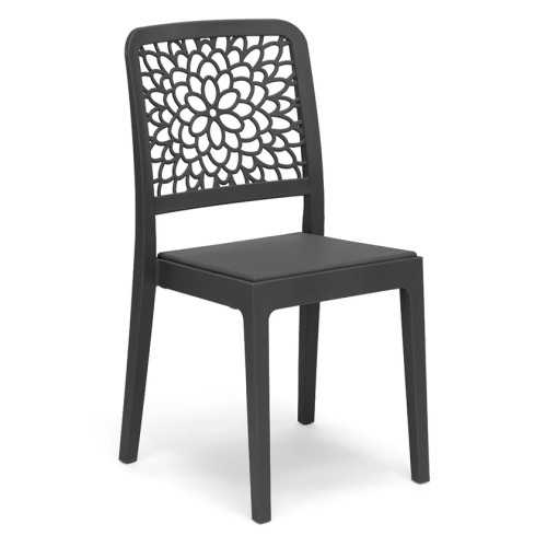 Tiche modern polypropylene chair | Mestucò