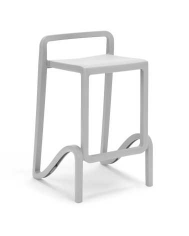 Sgabello Eolo 75 moderno per bancone interno ed esterno | Mestucò