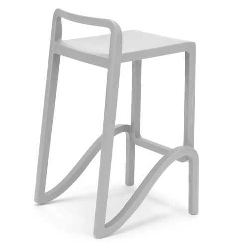 Modern Eolo 75 stool for indoor and outdoor counters | Mestucò