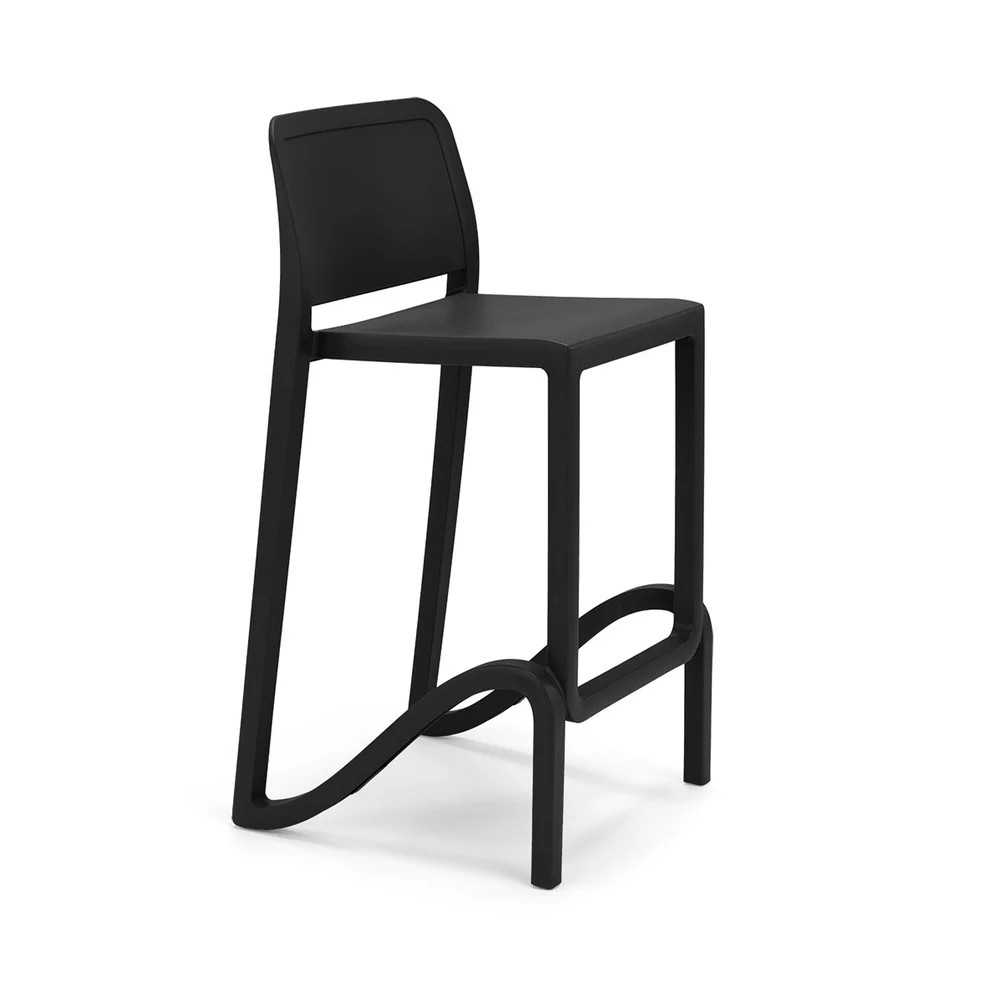 Modern polypropylene stool Giano h75 | Mestucò