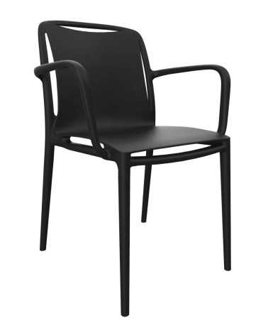 Aurora polypropylene armchair for indoor or outdoor use | Mestucò