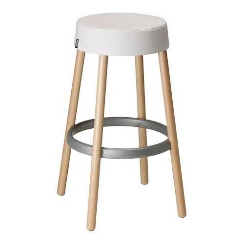 Natural Gim 80 natural beech stool | Mestucò