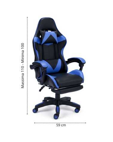 Poltrona gaming ergonomica Ernesto | Mestucò