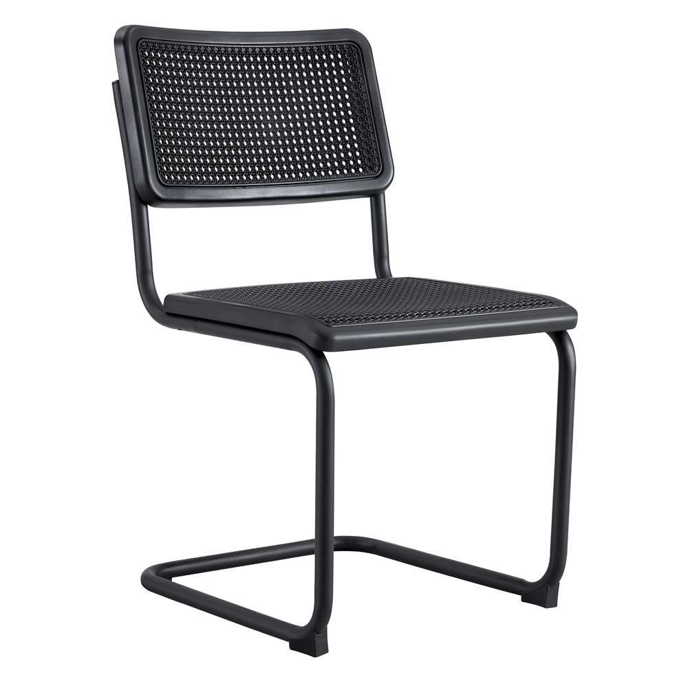 Sedia slitta in metallo e polipropilene Peonia | Mestucò