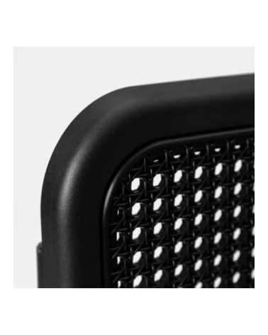 Peonia metal and rattan sled chair | Mestucò